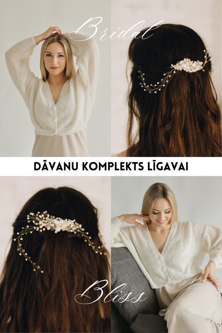 Bridal bliss jaka + matu rota | KOMPLEKTS