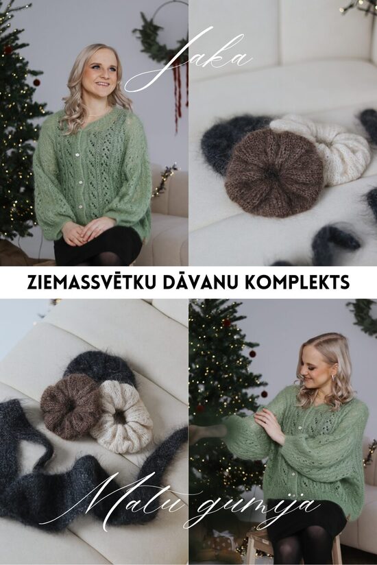 Quiet Whisper jaka + matu gumijas | KOMPLEKTS